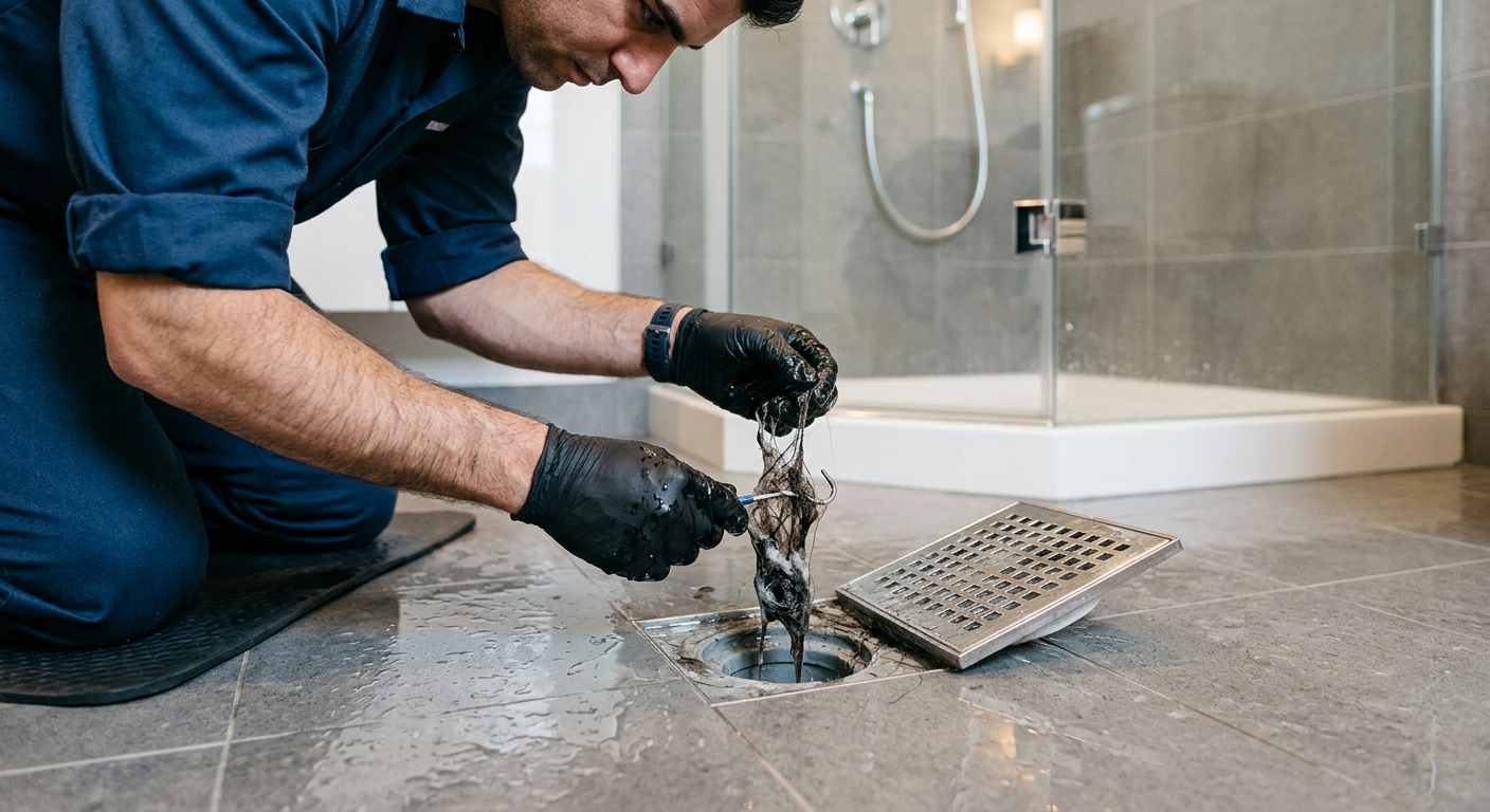 Débouchage de douche bouchée par un plombier à Saint-Maur-des-Fossés
